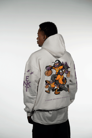 Moletom SDR A CIDADE Branco